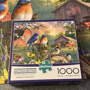 Buffalo Hautman Brothers Colorful Barnyard Puzzle